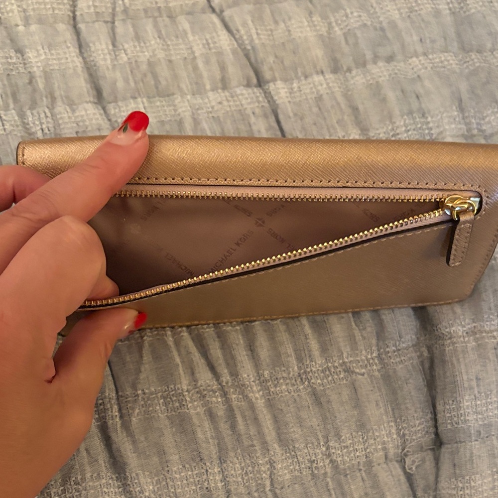 Michael Kors Rose Gold Wallet - Picture 5 of 5
